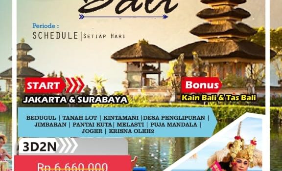 Paket Tour Bali Murah